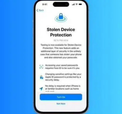 察布查尔苹果授权维修店分享被盗设备保护功能开启方法 