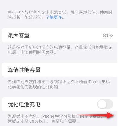 察布查尔苹果15维修分享iPhone15充电到80%就充不进电了怎么办 